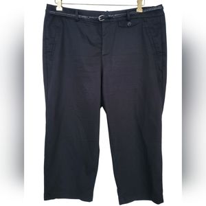 Dockers Women's  black capri pants - XL